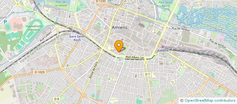 localisation de l'entreprise SCI K2 à AMIENS