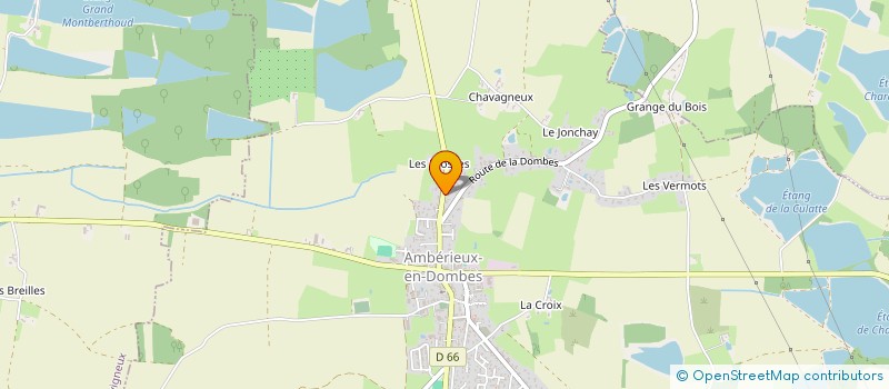localisation de l'entreprise SCI K2 à AMBERIEUX-EN-DOMBES