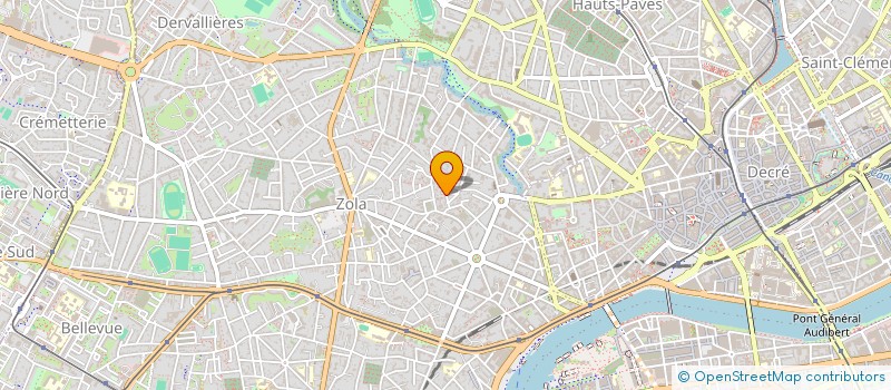 localisation de l'entreprise SCI K2  NANTES