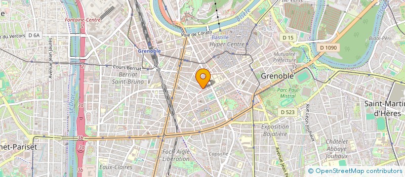 localisation de l'entreprise SCI K2  GRENOBLE