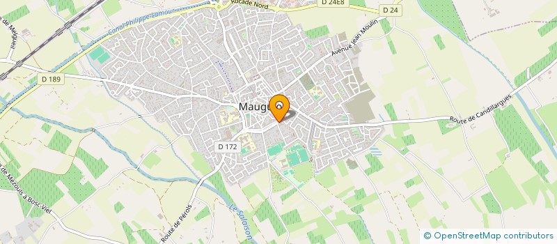 localisation de l'entreprise SCI K2  MAUGUIO