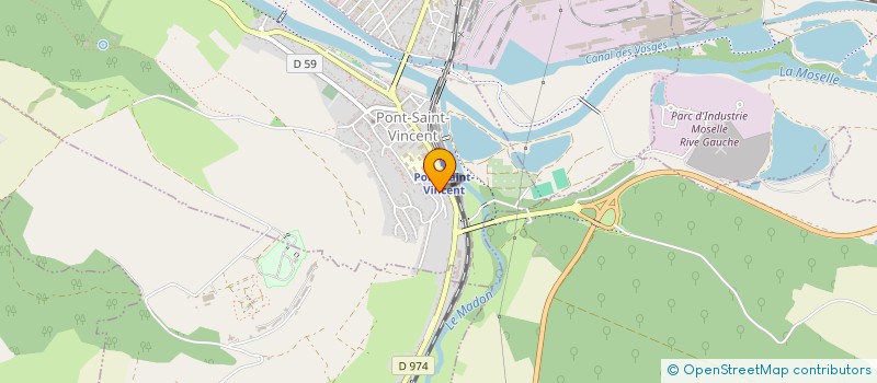 localisation de l'entreprise SCI K2AN  PONT-SAINT-VINCENT