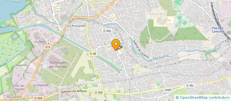 localisation de l'entreprise SCI K2LS  MARIGNANE