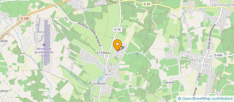 localisation de l'entreprise SCI K2S  LISSIEU