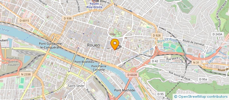 localisation de l'entreprise SCI K3A à ROUEN