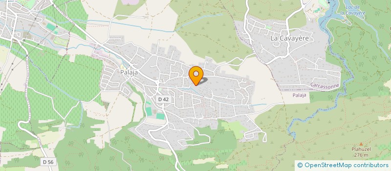 localisation de l'entreprise SCI K66  PALAJA