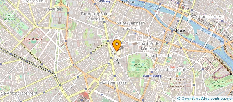localisation de l'entreprise SCI KA IMMOBILIER à PARIS