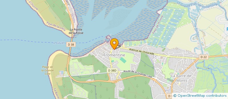 localisation de l'entreprise SCI KA.R.OL  LA BARRE-DE-MONTS