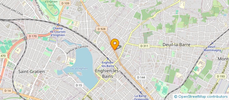 localisation de l'entreprise SCI KAAMI  MONTMORENCY