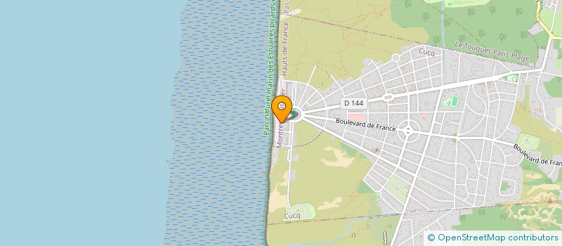 localisation de l'entreprise SCI KAANAPALI  CUCQ