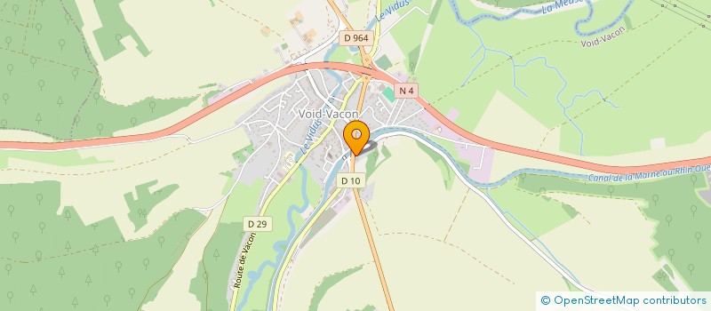 localisation de l'entreprise SCI KABELINA à VOID-VACON