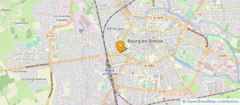 localisation de l'entreprise SCI KABIMMO à BOURG-EN-BRESSE