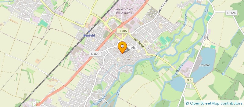 localisation de l'entreprise SCI KACAN  BENFELD