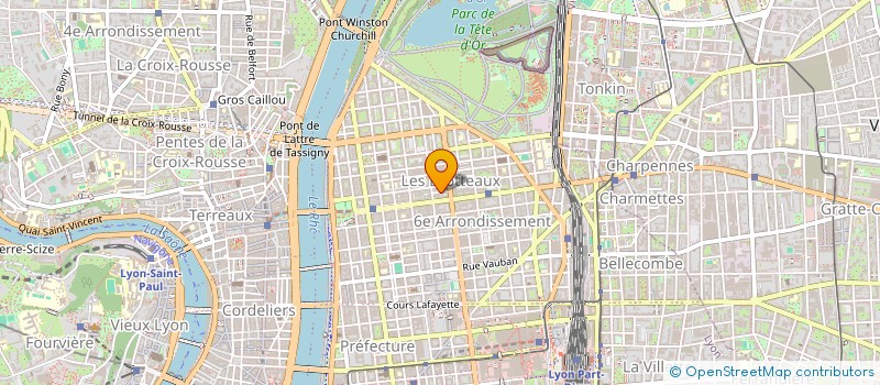 localisation de l'entreprise SCI KACE  LYON