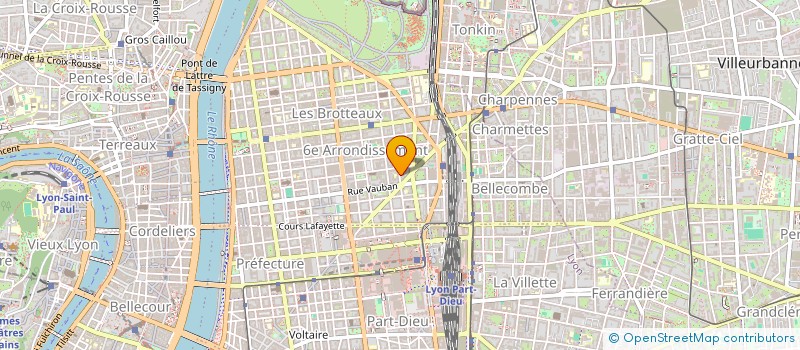 localisation de l'entreprise SCI KACE  LYON