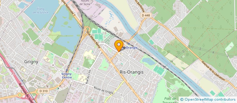 localisation de l'entreprise SCI KACY à RIS-ORANGIS