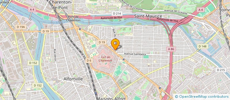 localisation de l'entreprise SCI KACZORTIZ à MAISONS-ALFORT