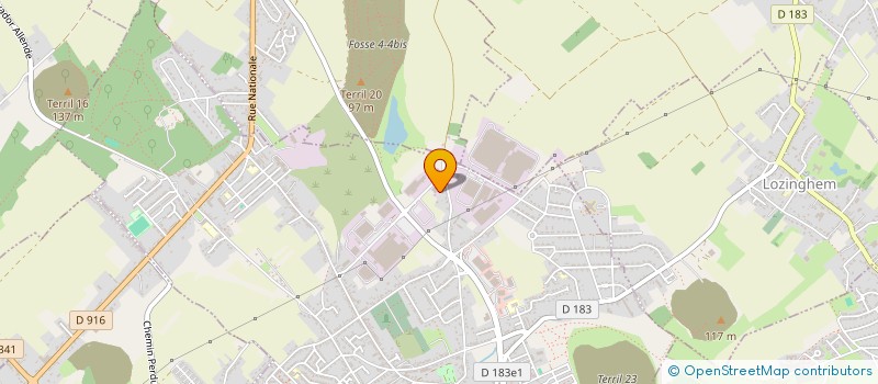 localisation de l'entreprise SCI KAD  AUCHEL