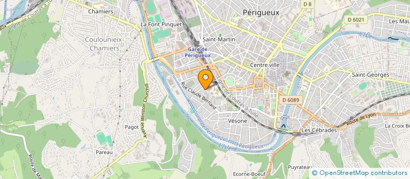 localisation de l'entreprise SCI KAD à PERIGUEUX