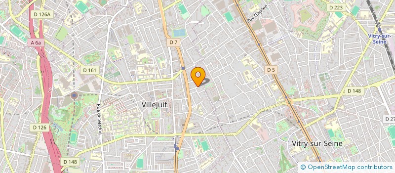 localisation de l'entreprise SCI KADD à VILLEJUIF
