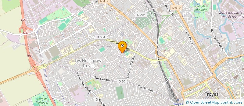 localisation de l'entreprise SCI KADDI DEVELOPPEMENT à TROYES