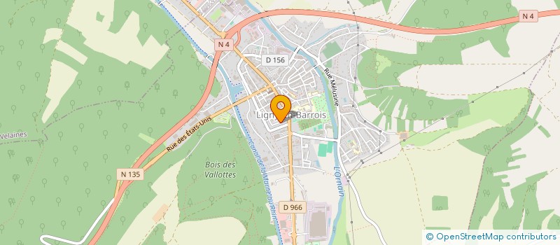 localisation de l'entreprise SCI KADEM PERE ET FILS à LIGNY-EN-BARROIS