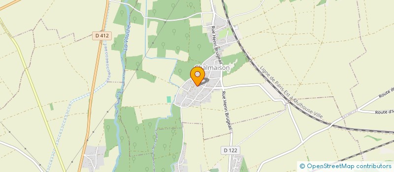 localisation de l'entreprise SCI KADI à CHALMAISON
