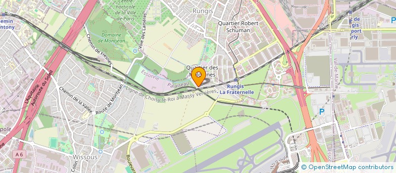 localisation de l'entreprise SCI KADI à RUNGIS