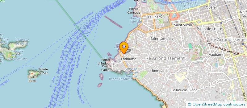 localisation de l'entreprise SCI KADI à MARSEILLE