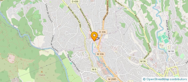 localisation de l'entreprise SCI KADIMA à CAGNES-SUR-MER
