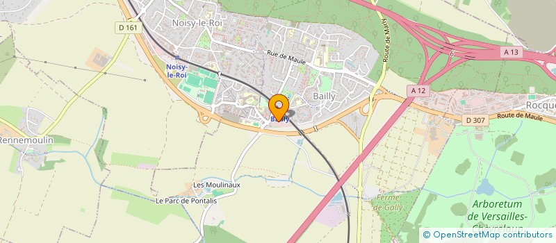 localisation de l'entreprise SCI KADIMA  BAILLY