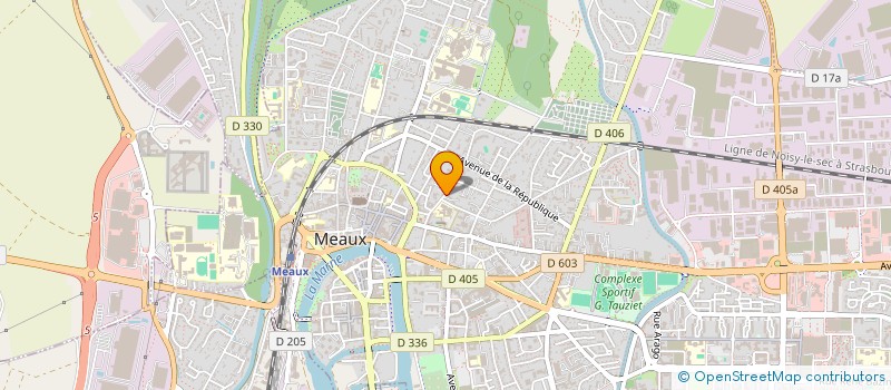 localisation de l'entreprise SCI KADIOKA 32 à MEAUX