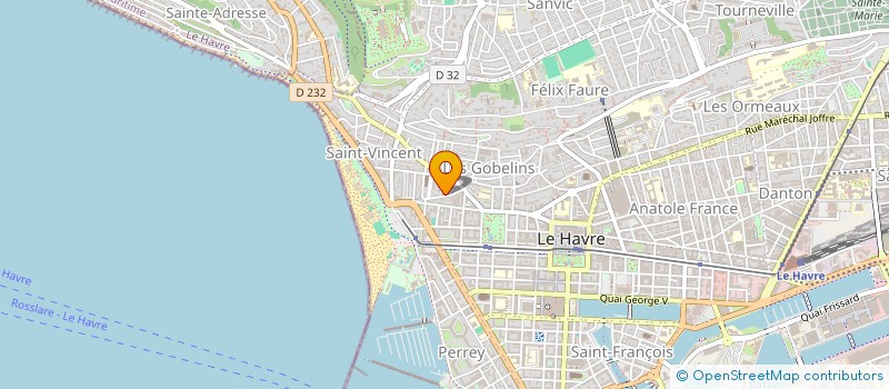 localisation de l'entreprise SCI KADRA à LE HAVRE