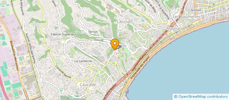 localisation de l'entreprise SCI KADRI à NICE