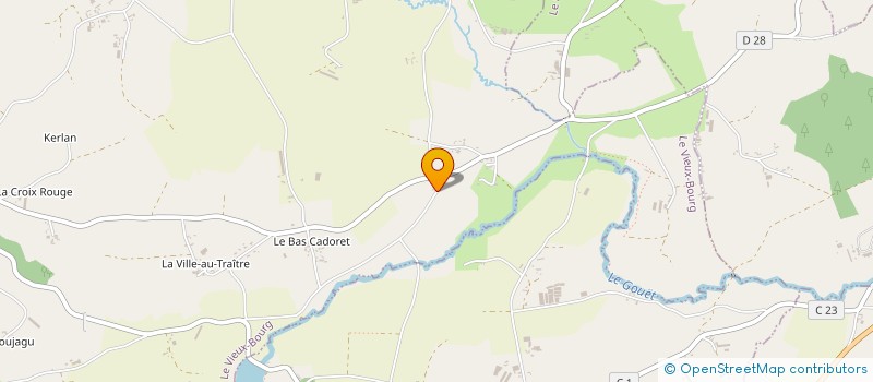 localisation de l'entreprise SCI KAELIDRA à LE VIEUX-BOURG