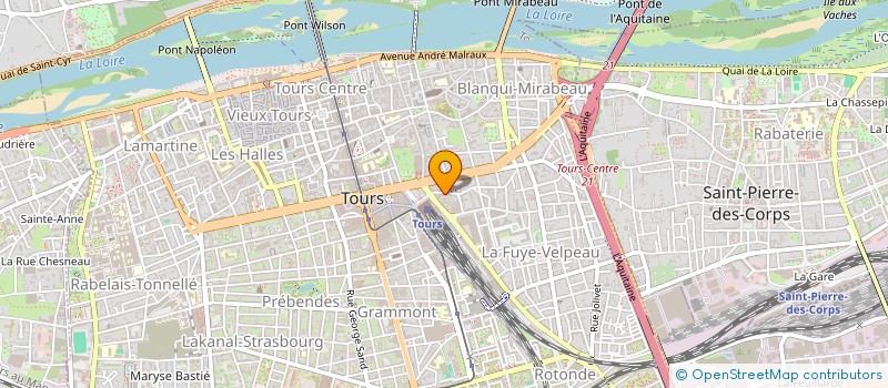 localisation de l'entreprise SCI KAELIS  TOURS