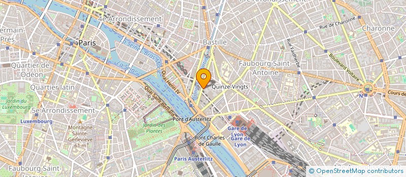 localisation de l'entreprise SCI KAENA  PARIS