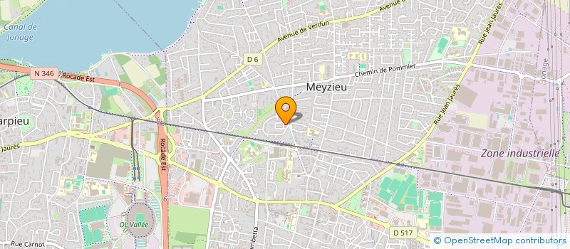 localisation de l'entreprise SCI KAFADAR  MEYZIEU