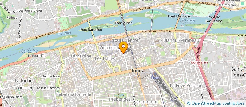 localisation de l'entreprise SCI KAFRAJE  TOURS