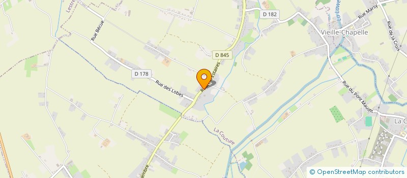 localisation de l'entreprise SCI KAFS à LA COUTURE