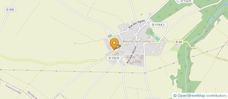 localisation de l'entreprise SCI KAGY à BEVILLE LE COMTE