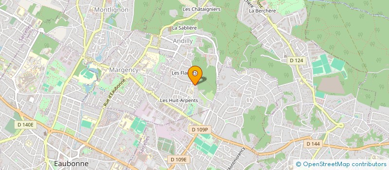 localisation de l'entreprise SCI KAHA  ANDILLY