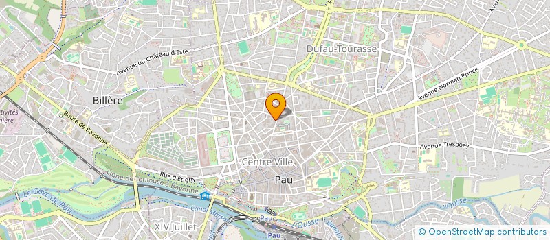 localisation de l'entreprise SCI KAI à PAU