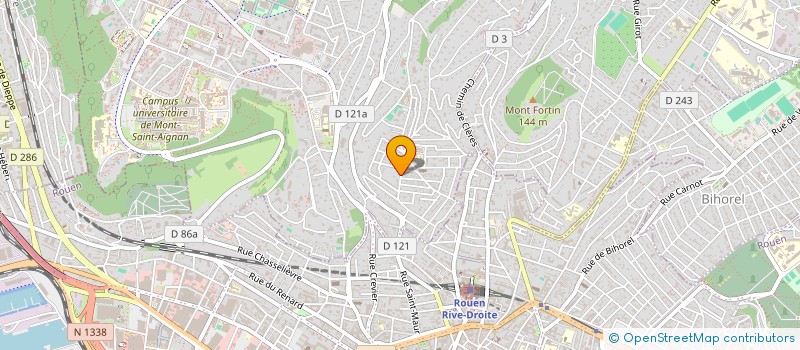 localisation de l'entreprise SCI KAIALI  MONT-SAINT-AIGNAN