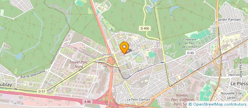 localisation de l'entreprise SCI KAIJIE DING à MEUDON