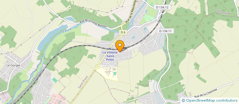 localisation de l'entreprise SCI KAIKOU à SAINT-PREST