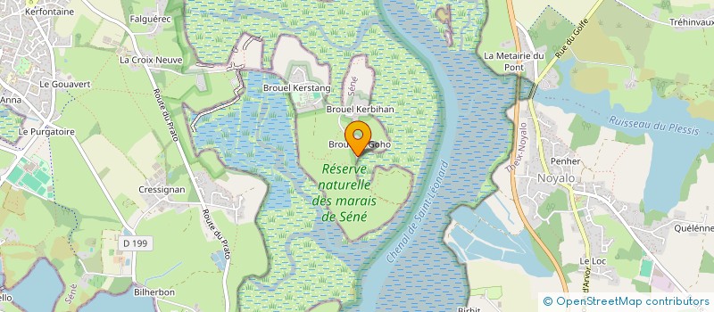 localisation de l'entreprise SCI KAIRO CREATIONS à SENE