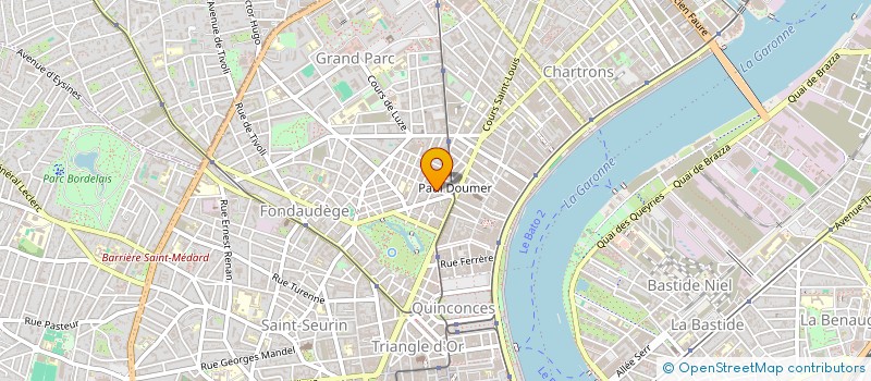 localisation de l'entreprise SCI KAIROS  BORDEAUX