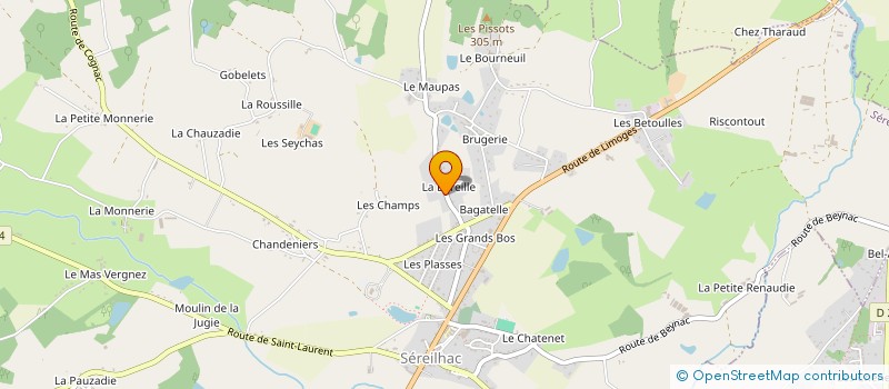 localisation de l'entreprise SCI KAIROS à SEREILHAC