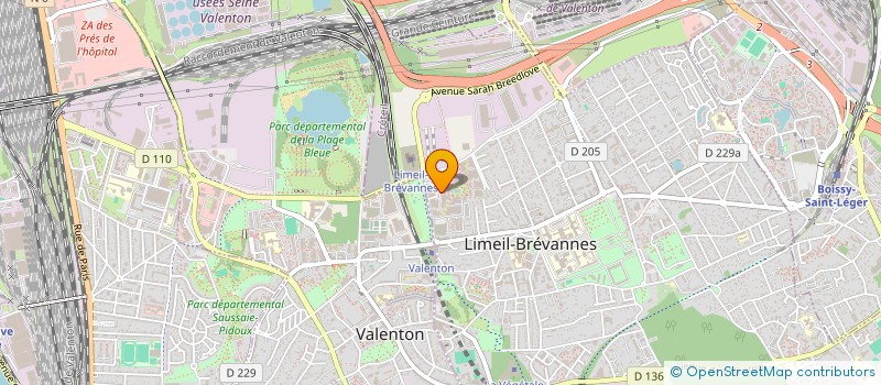 localisation de l'entreprise SCI KAIS à LIMEIL-BREVANNES